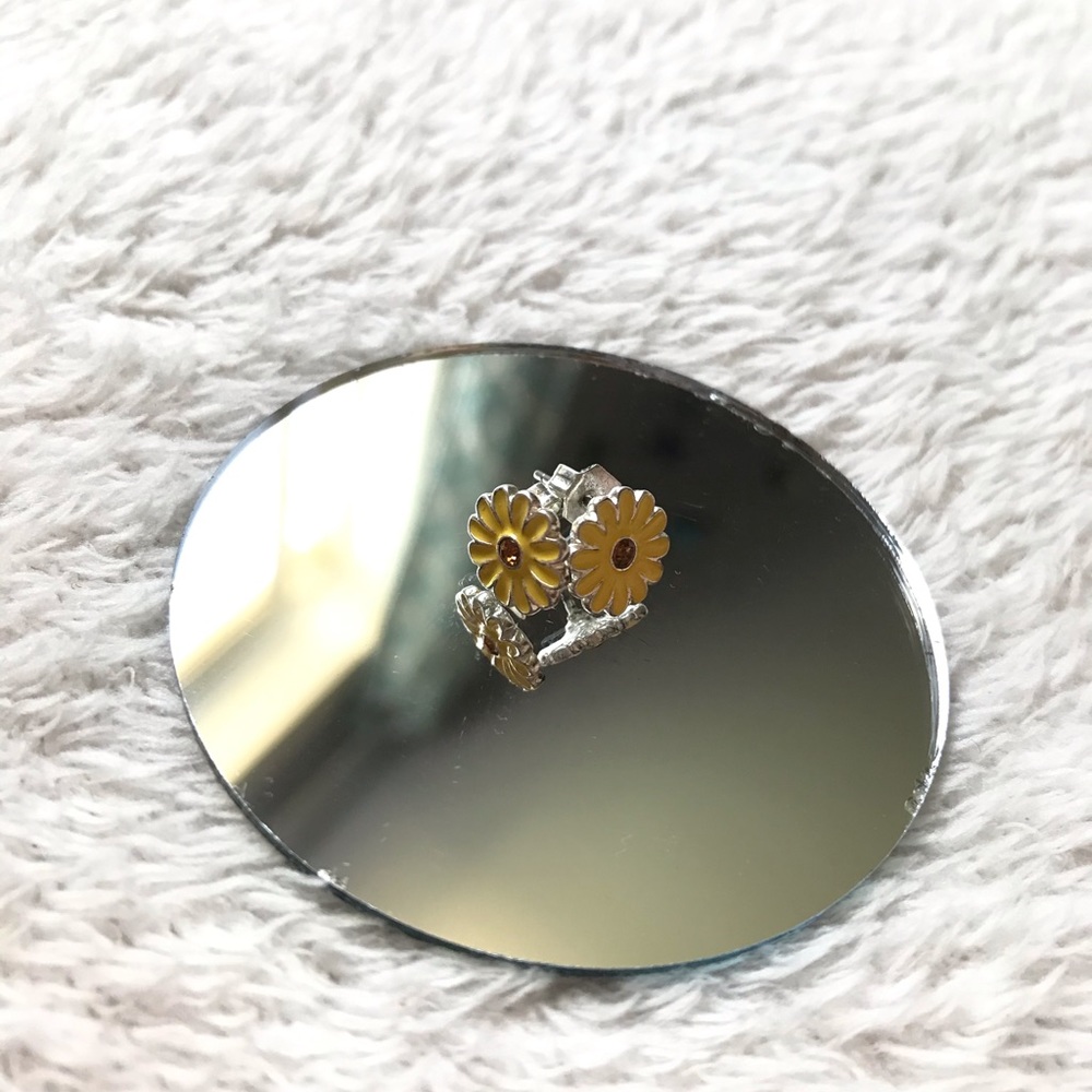 sunflower earrings